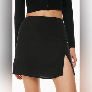 Sunday Best Tatiana Skirt Aritzia Black Mini Skirt Size 4